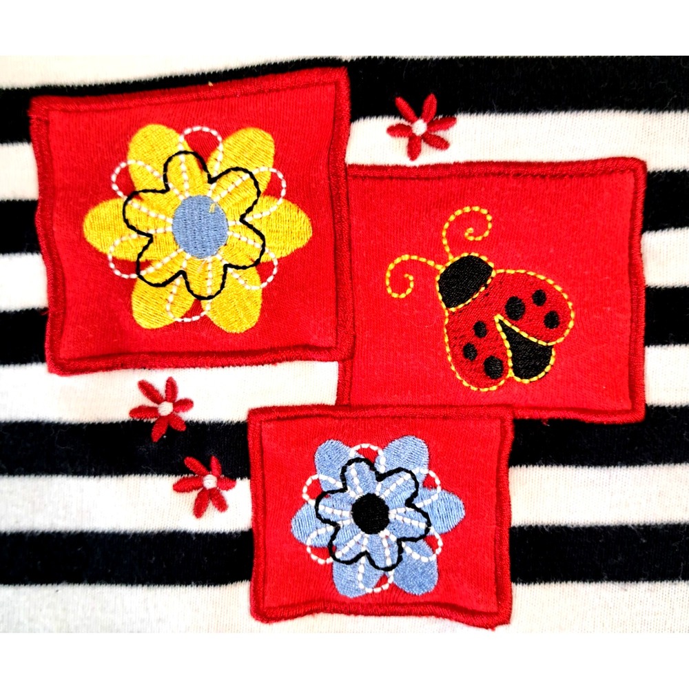 Breckenridge Women's 1X Striped Shirts Tops Lot of 2 Embroidered Classic - Picture 3 of 16